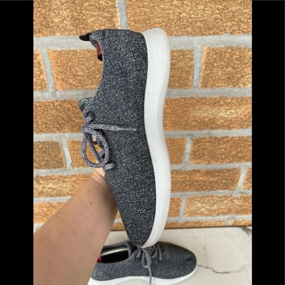 Allbirds Mens Gray The Wool Runners size 9 - Picture 10 of 13